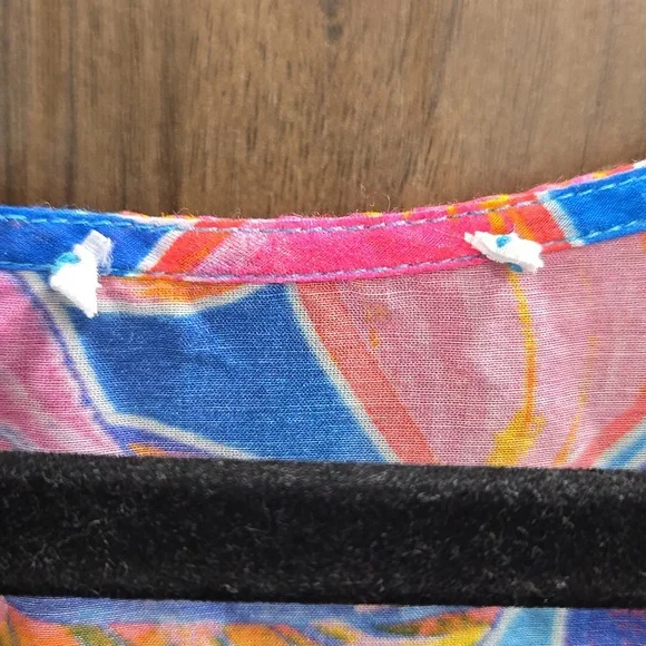 Johnny Was-Helena Tiered Loral Silk Blend WITH TASSELS Maxi Dress-Size '3XL' - Picture 12 of 16